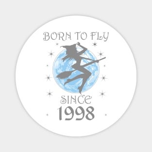 BORN TO FLY SINCE 1940 WITCHCRAFT T-SHIRT | WICCA BIRTHDAY WITCH GIFT Magnet